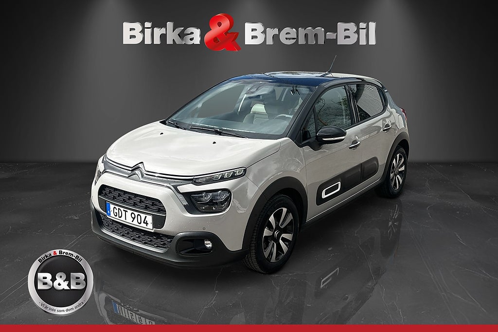 Citroen C3 1.2 PureTech 83hk kamera , Apple carplay