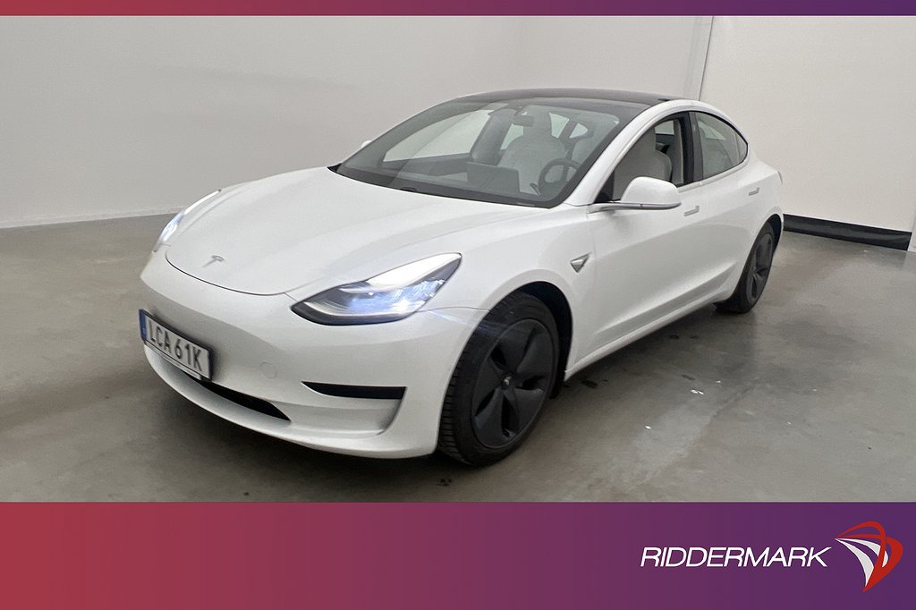 Tesla Model 3 Standard Range Plus Ljus Interiör AP Moms