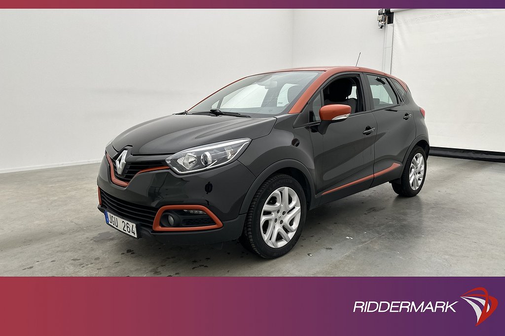 Renault Captur 0.9 TCe 90hk Dynamique Sensorer GPS Låg-Skatt