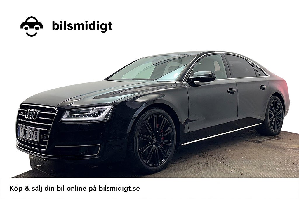 Audi A8 3.0 TDI Quattro Drag Luftfjädr Läder Nav Kamera BOSE