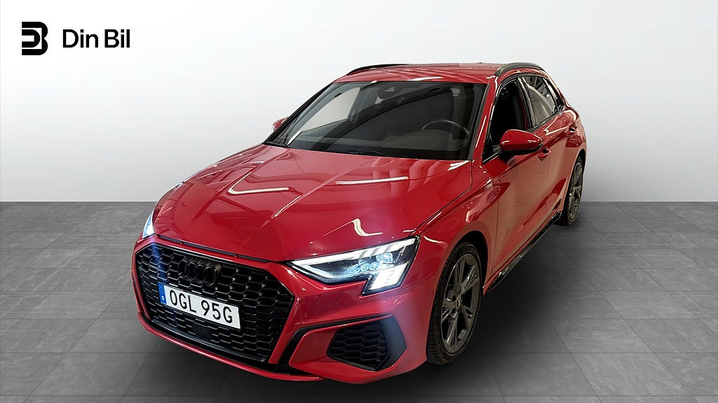 Audi A3 Sportback 40 TFSI QUATTRO S LINE 190 HK S