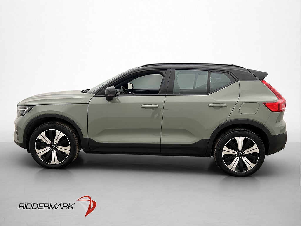 Volvo XC40 Recharge AWD 408hk Plus Värmare CarPlay Drag MOMS