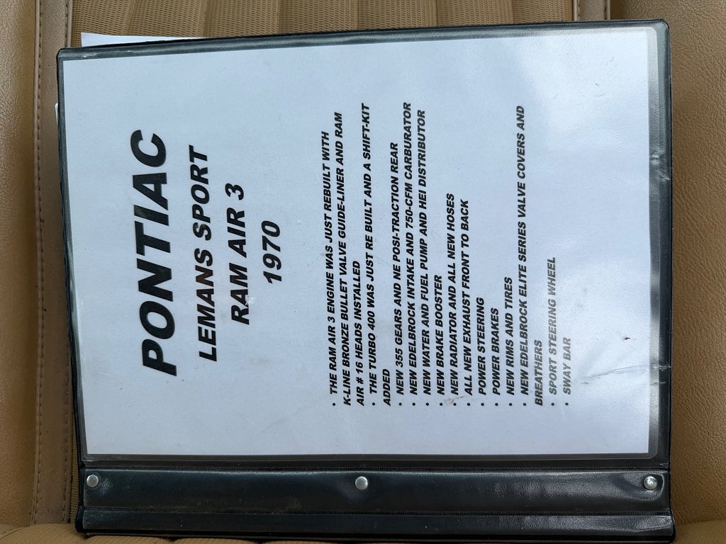 Pontiac Le Mans Ram Air 3 0kr insats 3420kr/mån