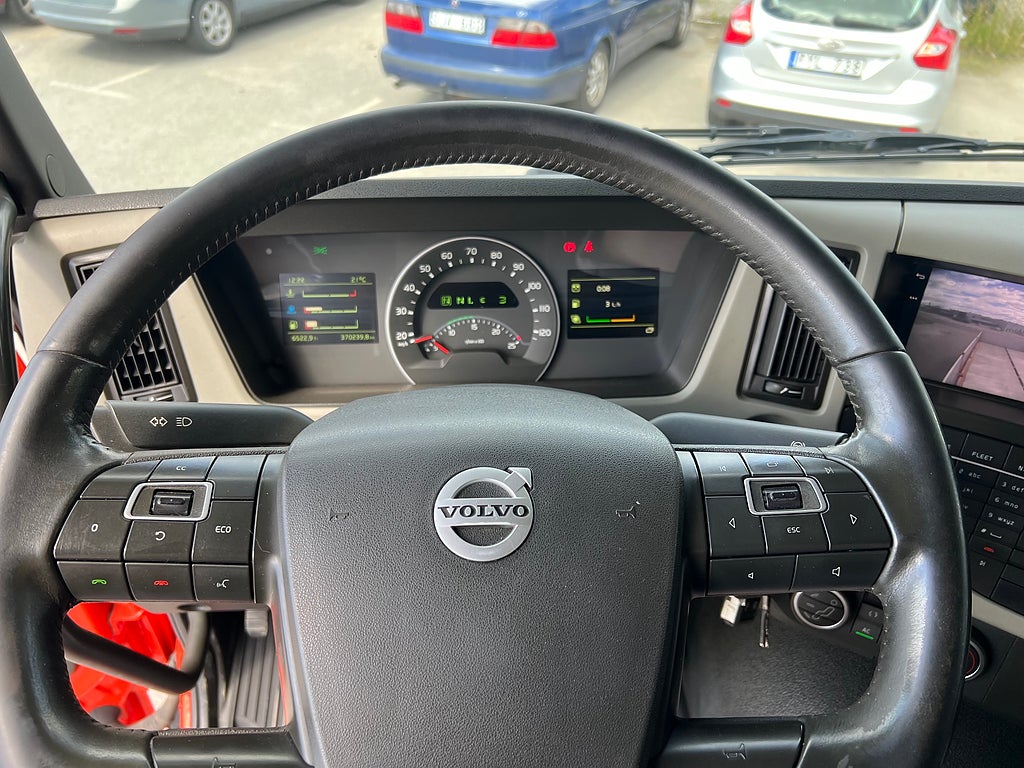 Volvo FM 370 4x2 Kranbil, Palfinger Kran, Euro 6