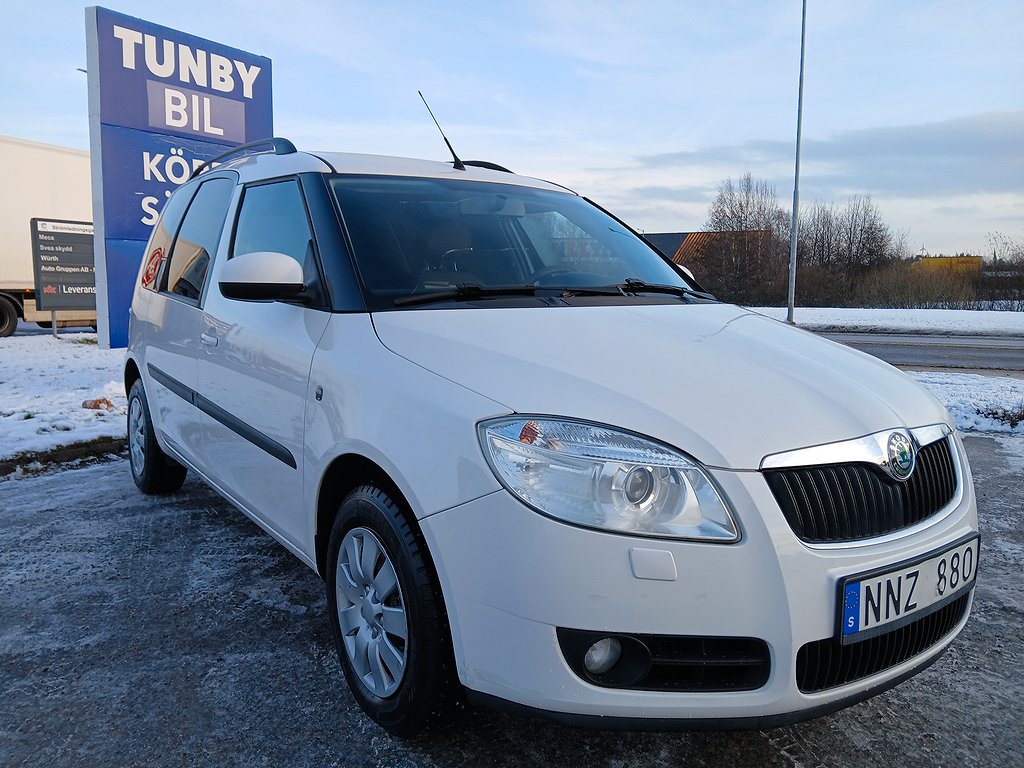 Skoda Roomster 1.4/Lågmil 9600/KamByt/Besik/P-sensör/Servad