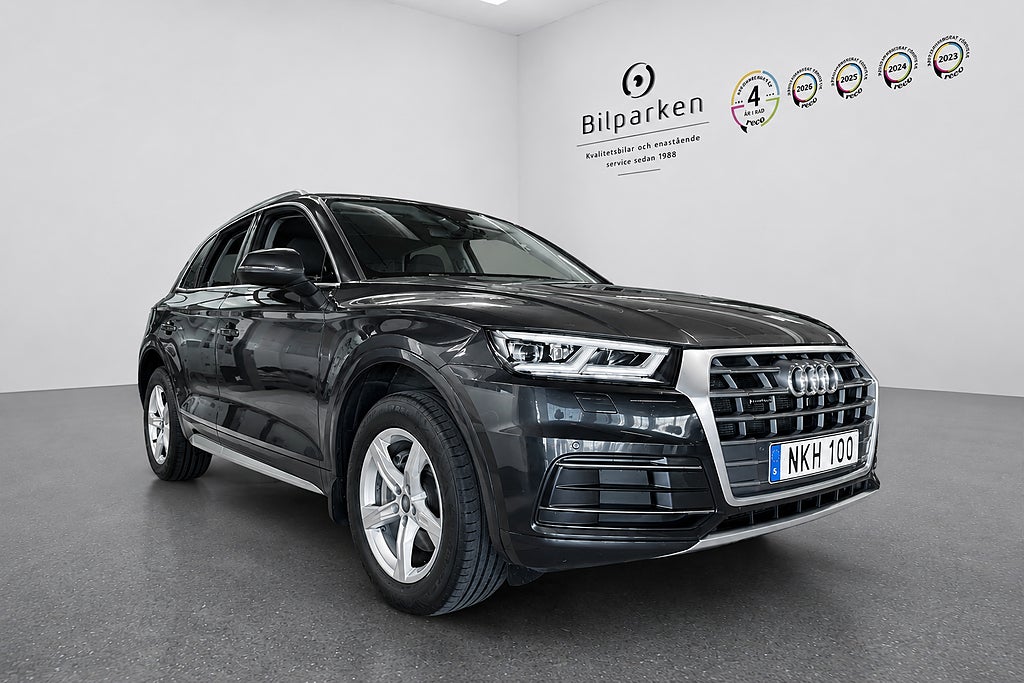 Audi Q5 2.0 TDI quattro | S Tronic | Dragkrok | Värmare | 190hk