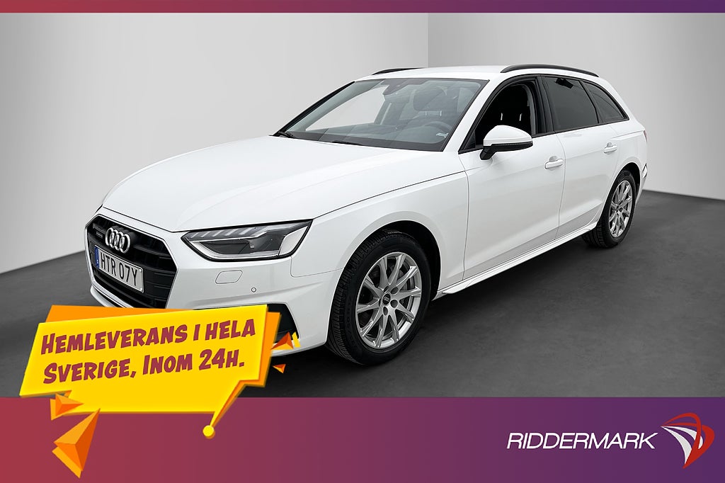 Audi A4 40 TFSI Quattro Proline Värmare Ambient Drag MOMS