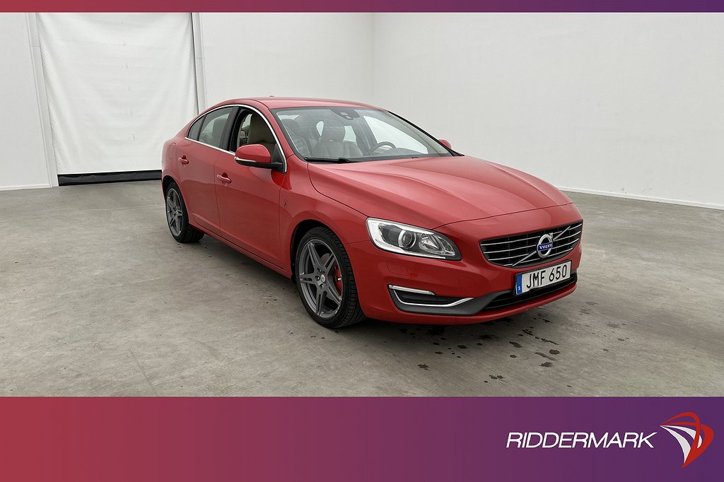 Volvo S60 D4 181hk Summum VOC Värmare Rattvärme Kamrem Bytt