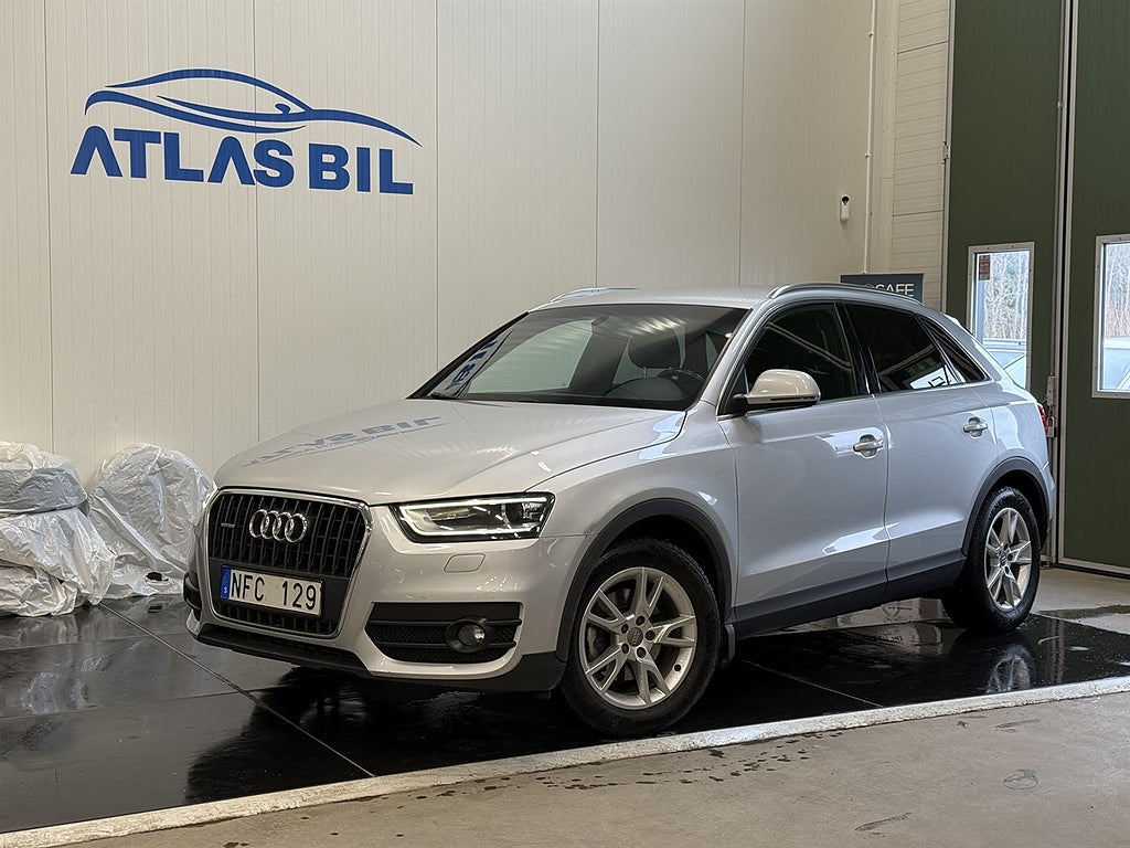 Audi Q3 2.0 TDI quattro 140hk Comfort|Drag|Kamrembytt||Ny servad|
