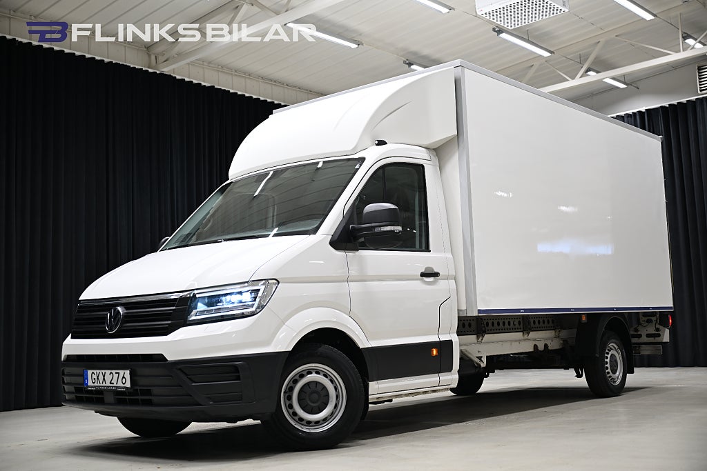 Volkswagen crafter 177HK Automat|Volymskåp|Bakgavellyft|LED|EnÄgare|Moms