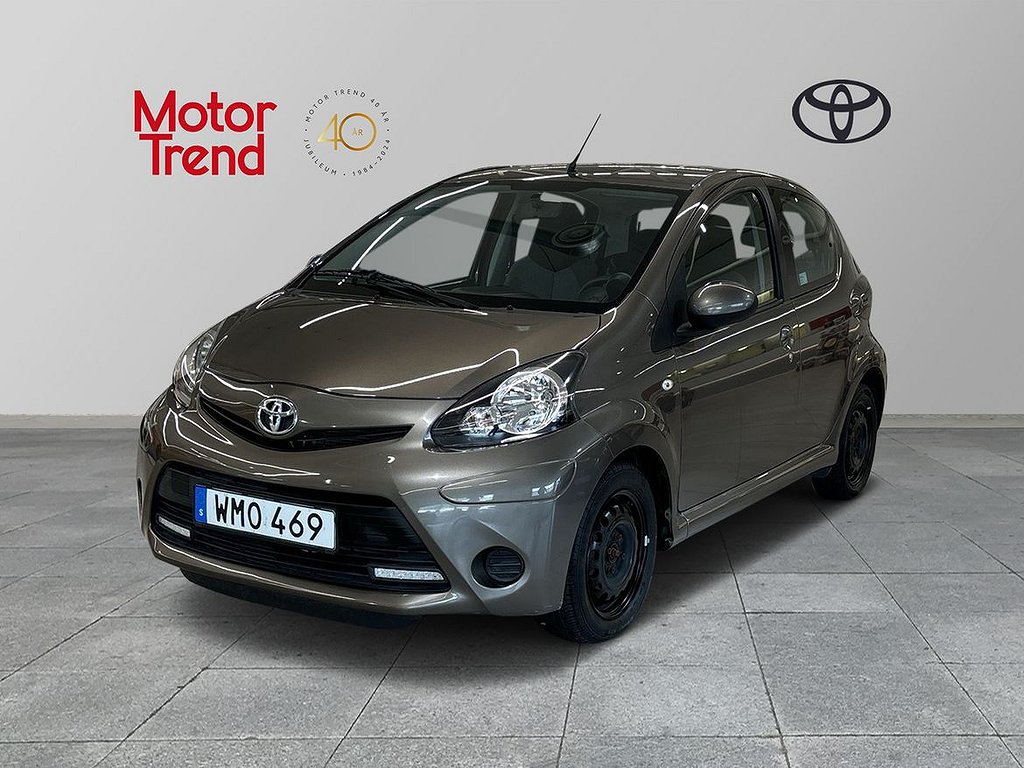 Toyota Aygo 5-dörrar 1.0 VVT-i Manuell Vinterhjul Nyservad