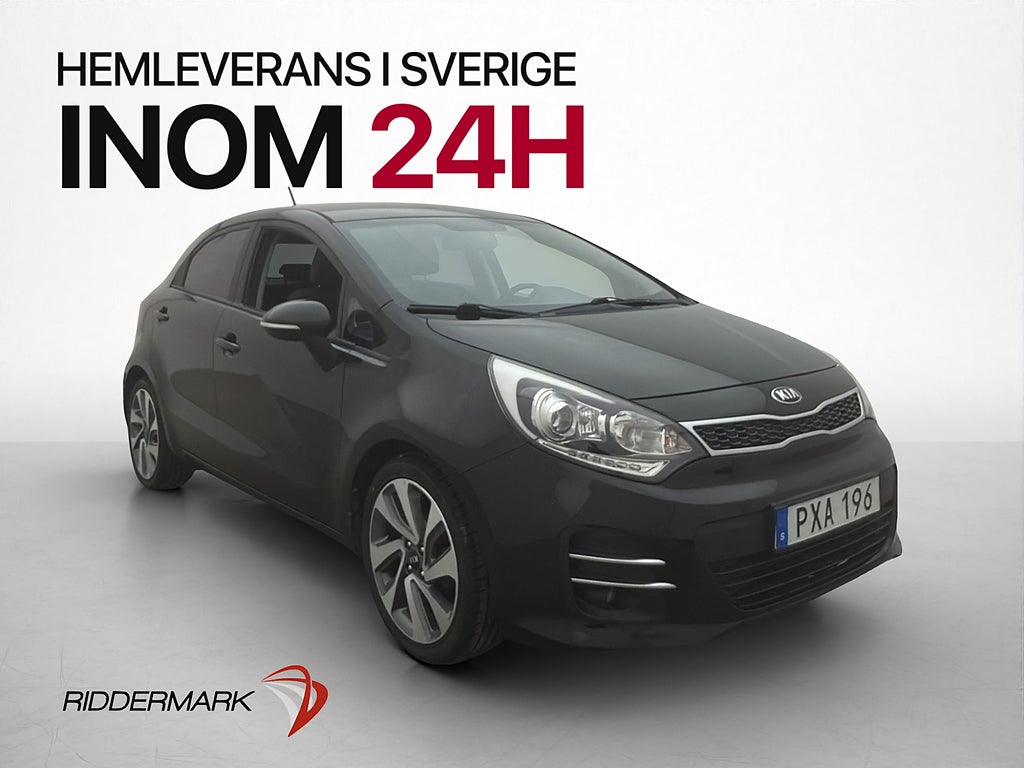 Kia Rio 1.2 CVVT 84hk GLS Navi Backkamera 1 brukare