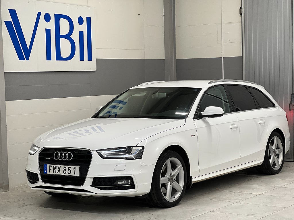 Audi A4 Avant 2.0TDI quattro Alpine Sport Plus DRAG/VÄRMARE/PDC