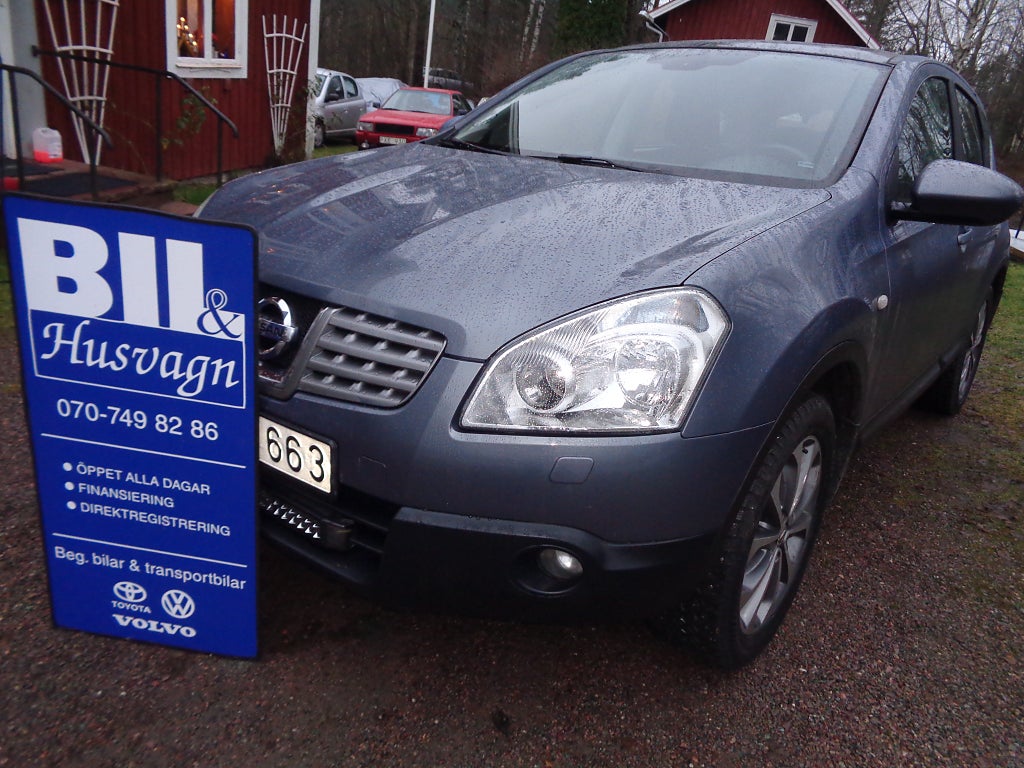 Nissan Qashqai 1.6 Euro 4 NYBES U.A./NYA DUBBD/14300 MIL/FINANS