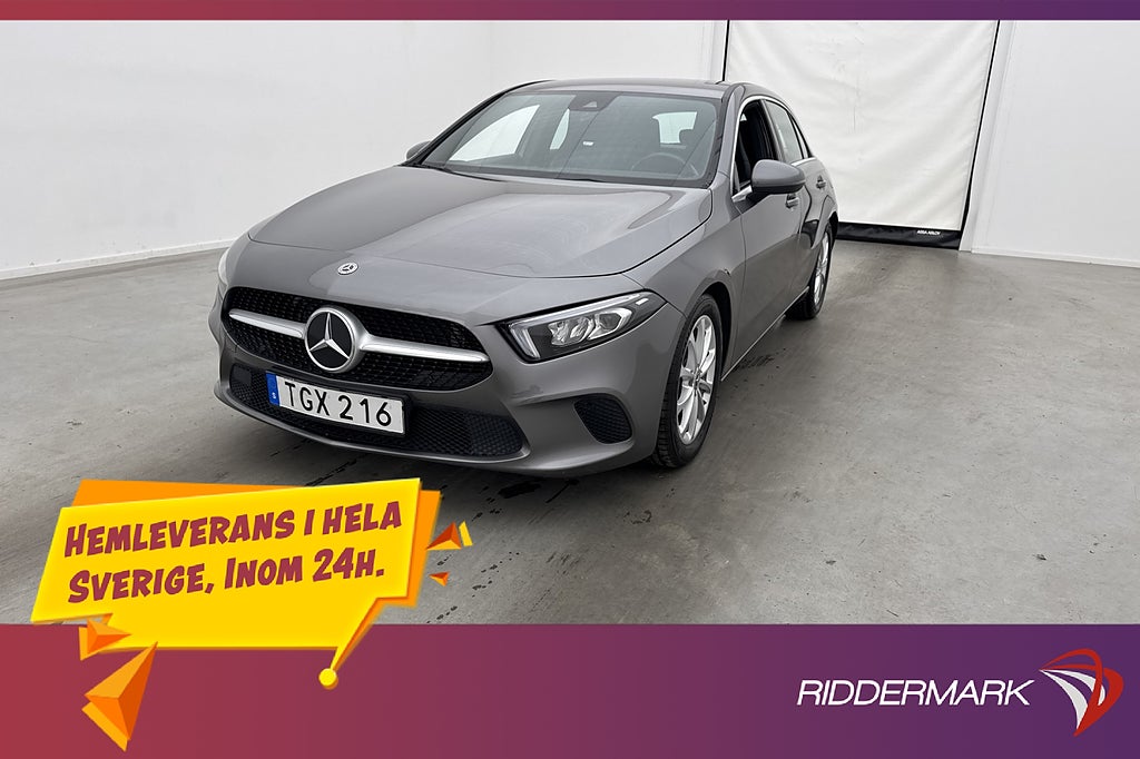 Mercedes-Benz A 180 116hk Kamera Skinn Farthållare