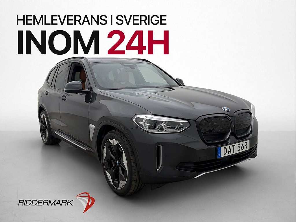 BMW iX3 286hk Charged Plus Panorama H/K HUD 360° Dragkrok