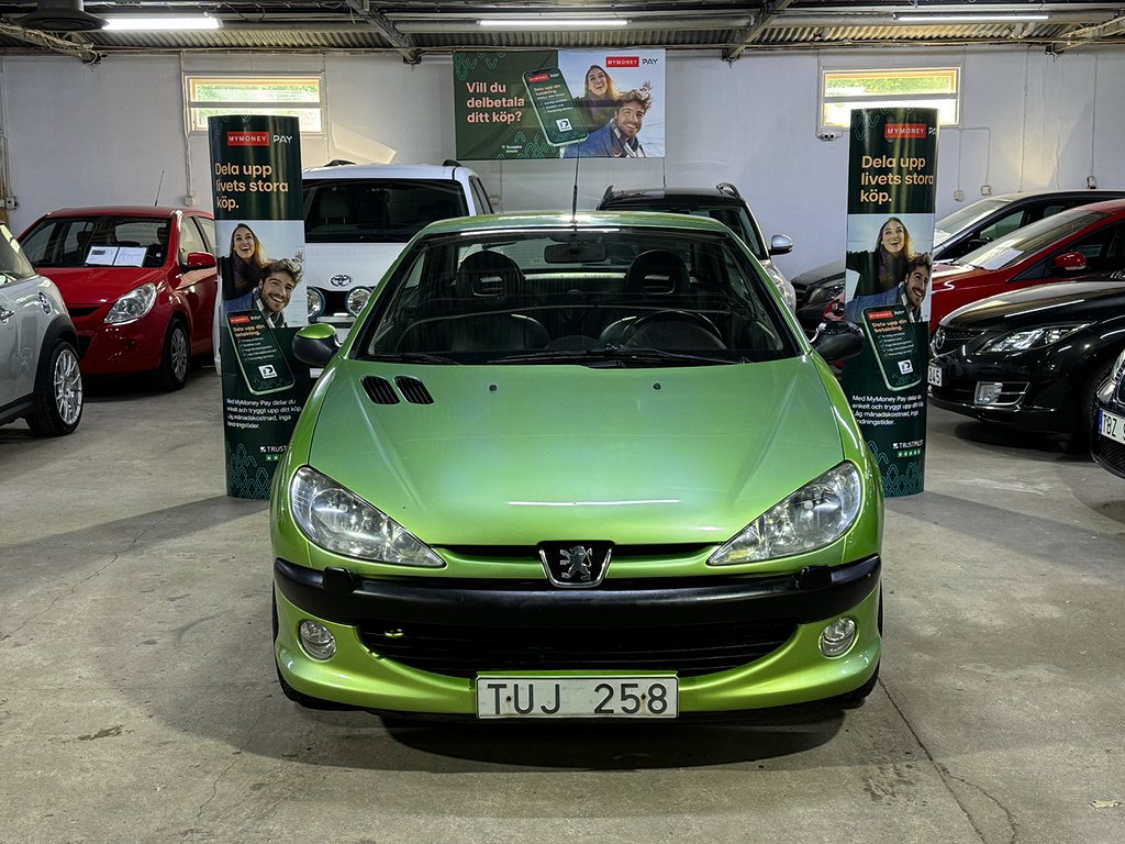 Peugeot 206 CC 1.6 Euro 3 En ägare Endast 9400 mil