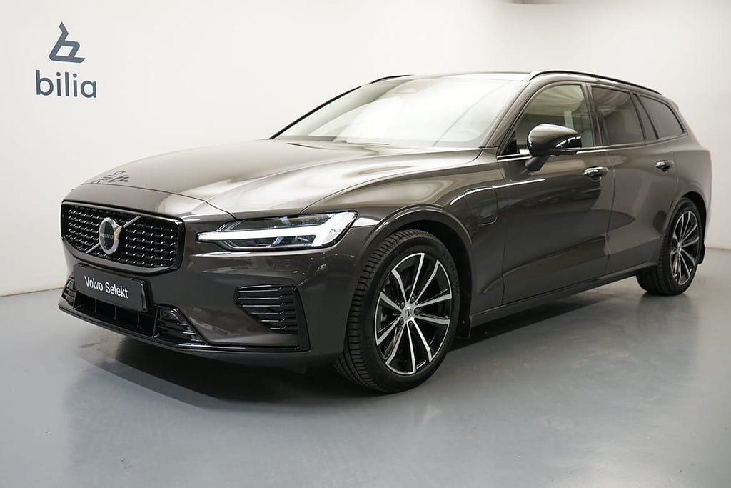 Volvo V60 T6 Plus Dark Nordic Edition, Dragkrok, HarmanKa...