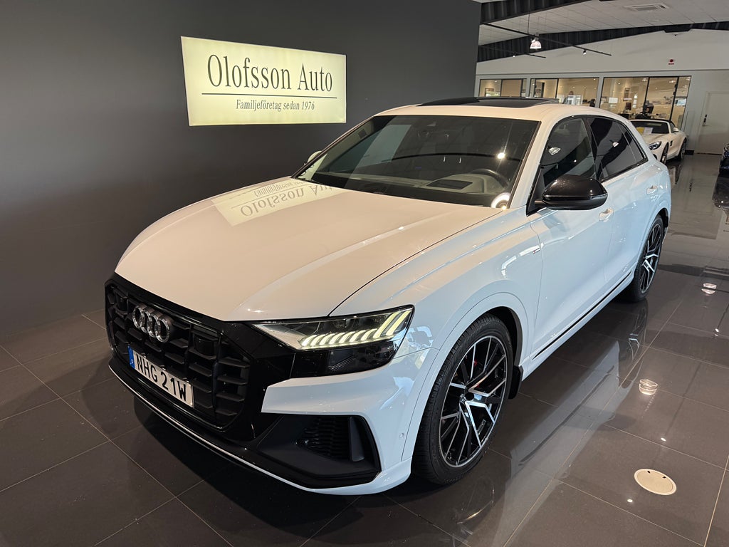 Audi Q8 50 TDI quattro S Line Panorama B&O HUD Värmare Drag - bild 12