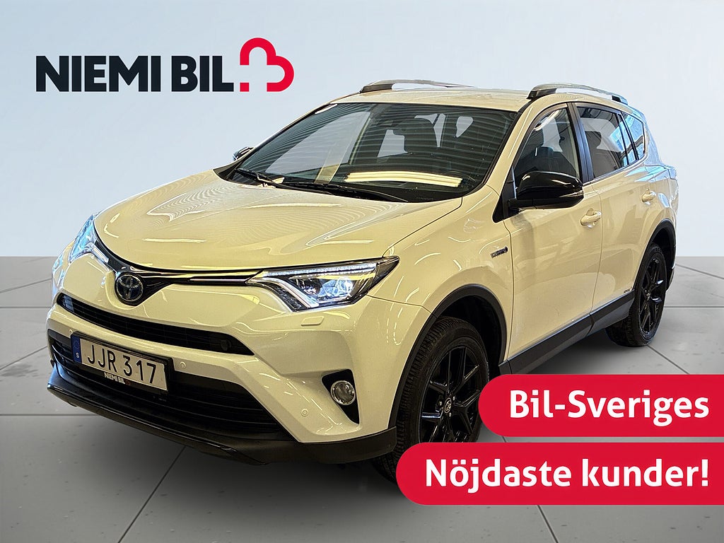 Toyota RAV4 Hybrid 2.5 AWD S&V-däck/Mok/Kamera/Drag/El stol/Psens