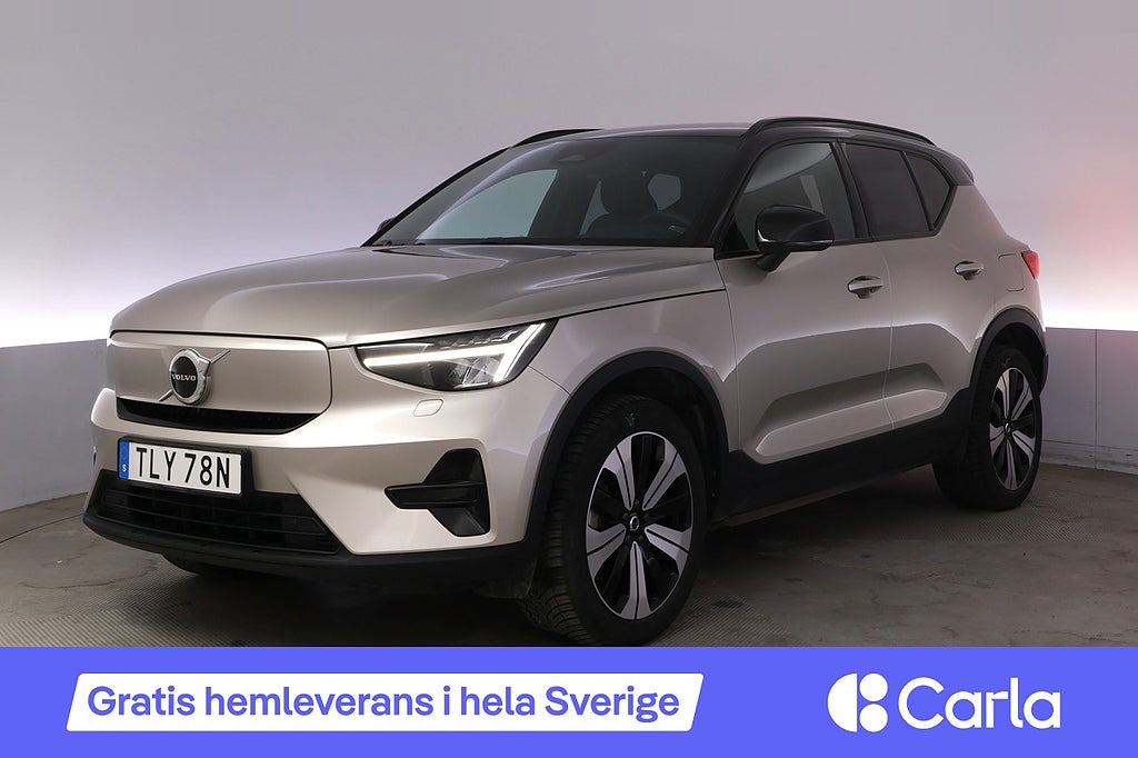 Volvo XC40 Recharge Single Motor Core Kamera LED Värmare