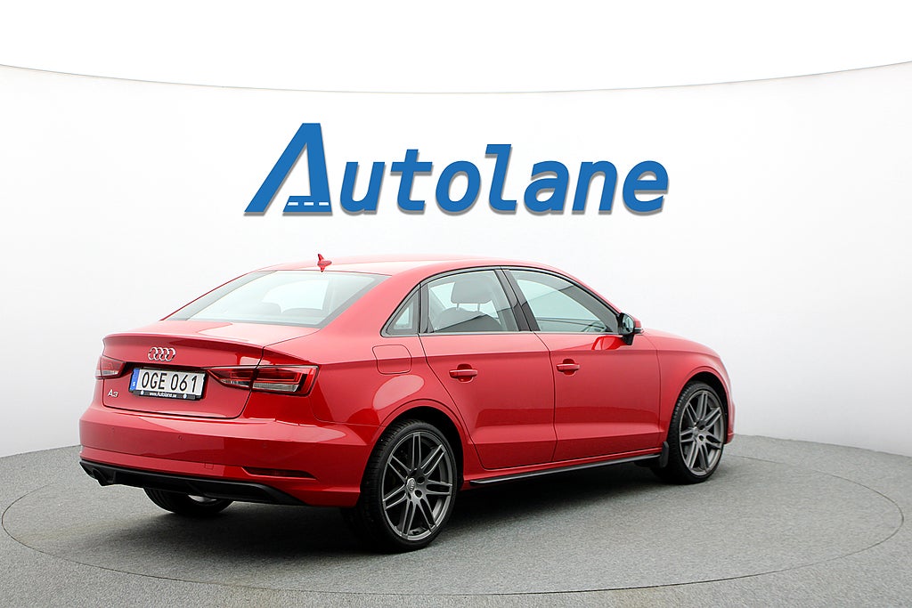 Audi A3 Sedan 1.0 TFSI Cockpit, 19", Adaptiv Fart. 115hk