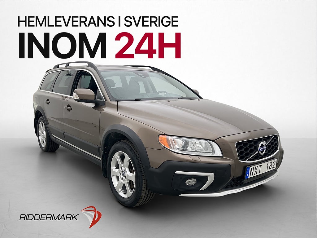 Volvo XC70 D4 215hk AWD Summum Taklucka Värmare Skinn Drag