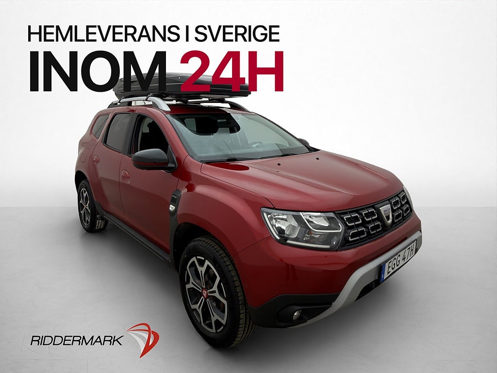 Dacia Duster 1.3 TCe 4x4 150hk M-Värmare Kamera Navi Drag