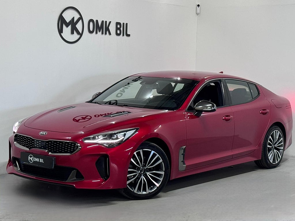 Kia Stinger 2.2 CRDi AWD GLS, GT-Line Euro 6/Fullutrustad