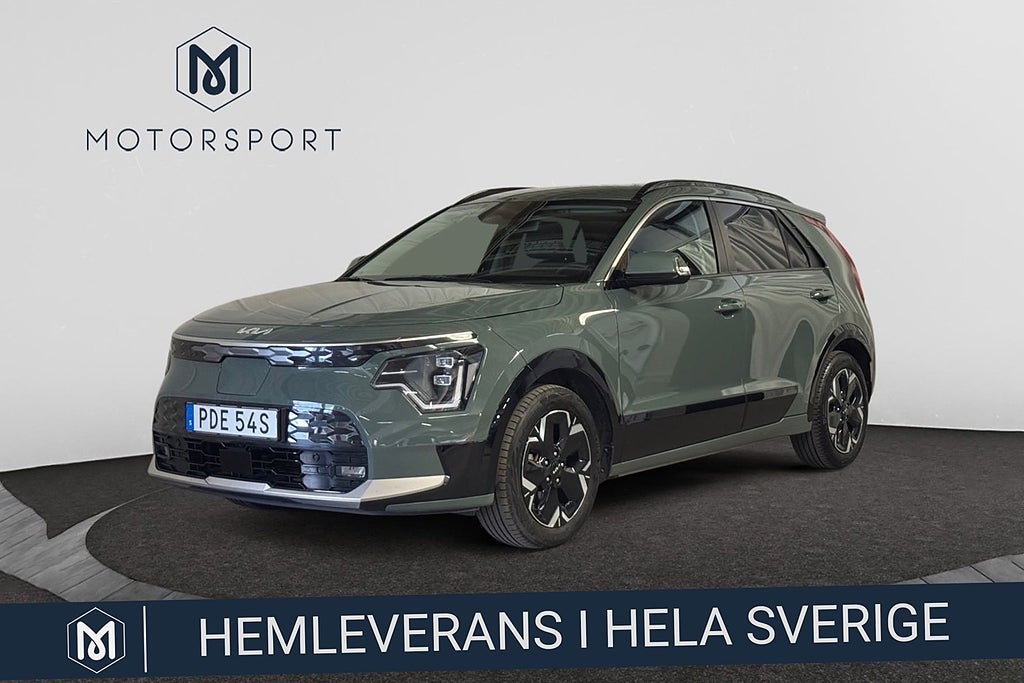 Kia Niro EV 204hk Backkamera Adap-farth Navigation Apple carplay