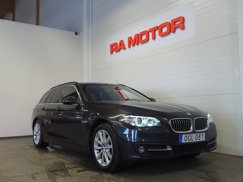 BMW 520d xDrive Touring Aut Navi Pro Kamera Drag M-Värm Läder 2017