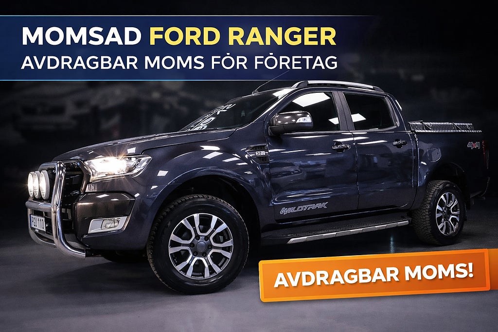 Ford ranger Dubbelhytt Wildtrak 3.2 4x4 200HK FLAKLOCK XL DRAG MOMS