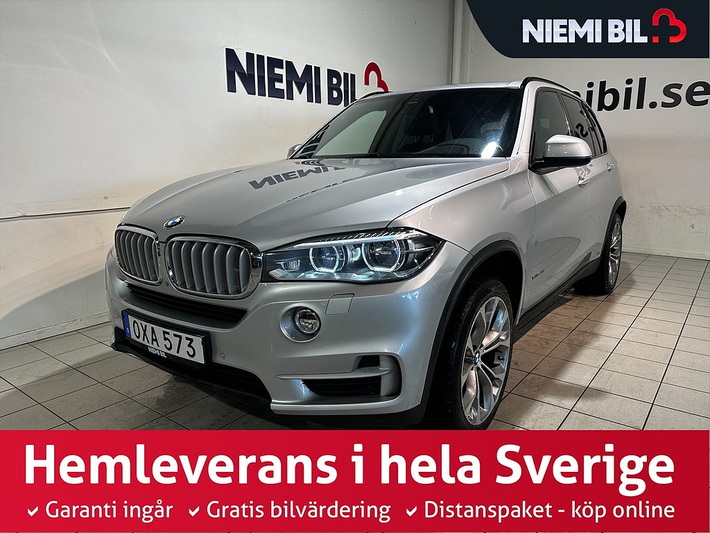 BMW X5 xDrive40d 313hk Drag 360° H/K HuD Pano Dvärm SoV