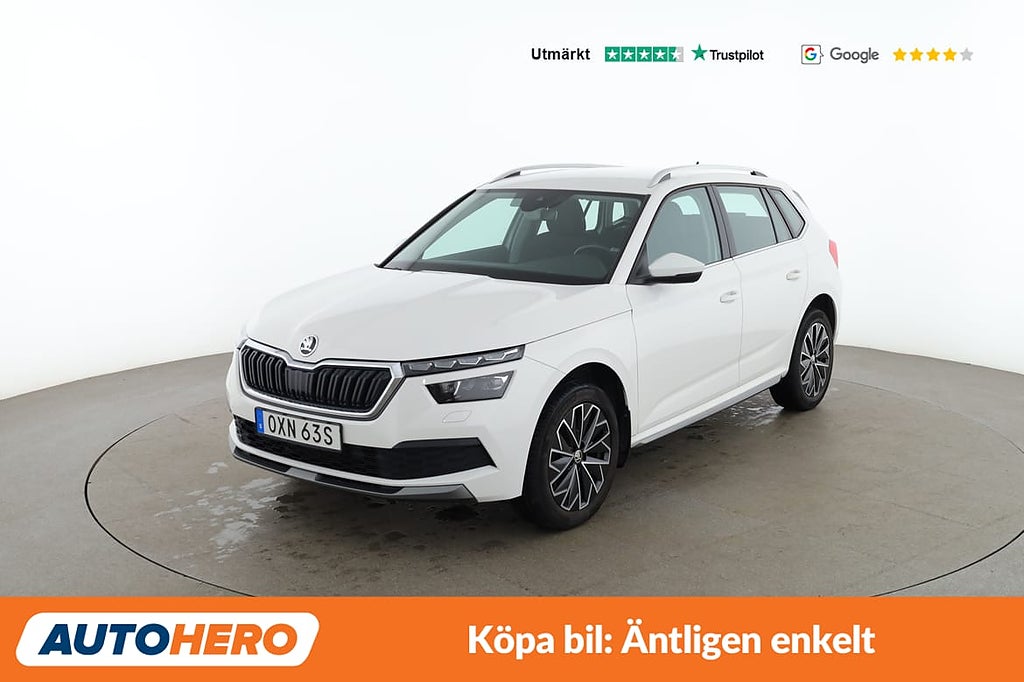 Skoda Kamiq 1.0 TSI Style / Dragkrok, CarPlay, Backkamera
