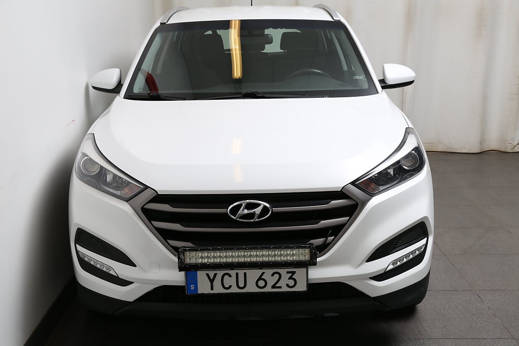 Hyundai Tucson 1,6 GDI blue 132hk Active 2WD Extraljus Dragkrok 2017