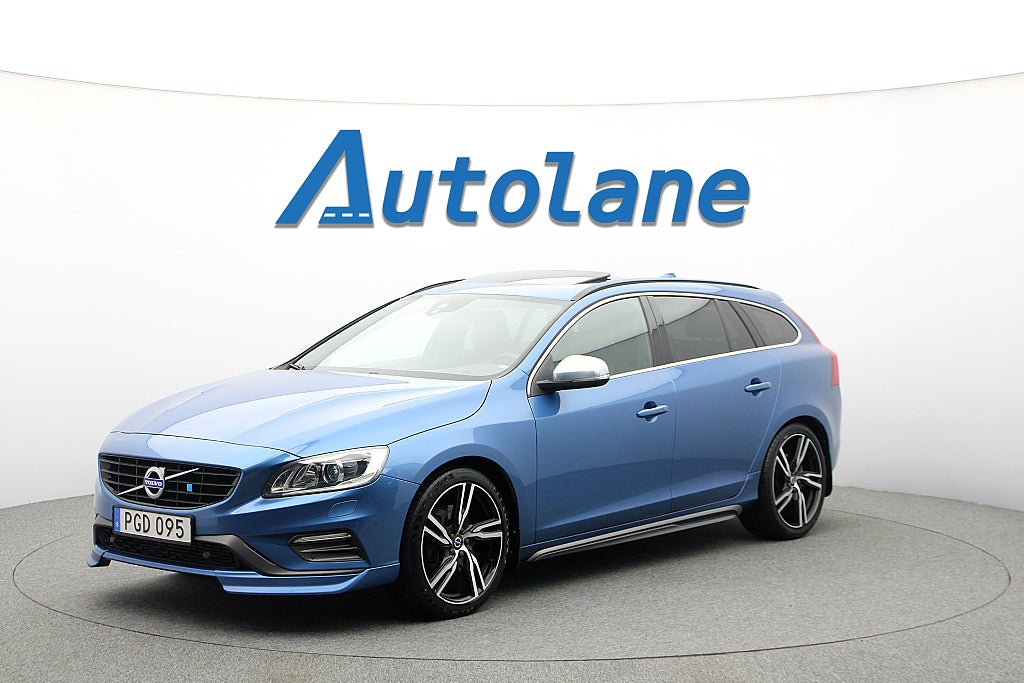 Volvo V60 D5 Polestar Optimering R-Design Taklucka, H/K, 233hk