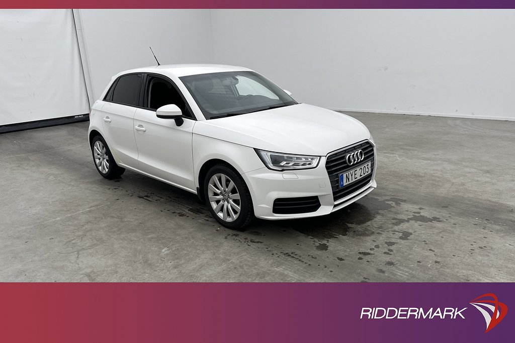 Audi A1 Sportback 1.0 TFSI 95hk Sport Edition BT Farthållare