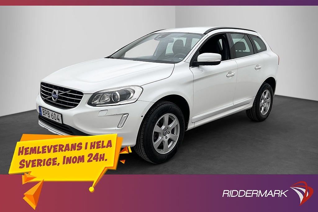 Volvo XC60 D4 Momentum Värmare P-Sensorer Rattvärme Drag