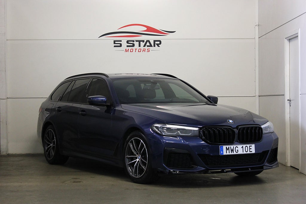 BMW 520 d Touring Steptronic 190hk  M-Sport | Läder | Kamera