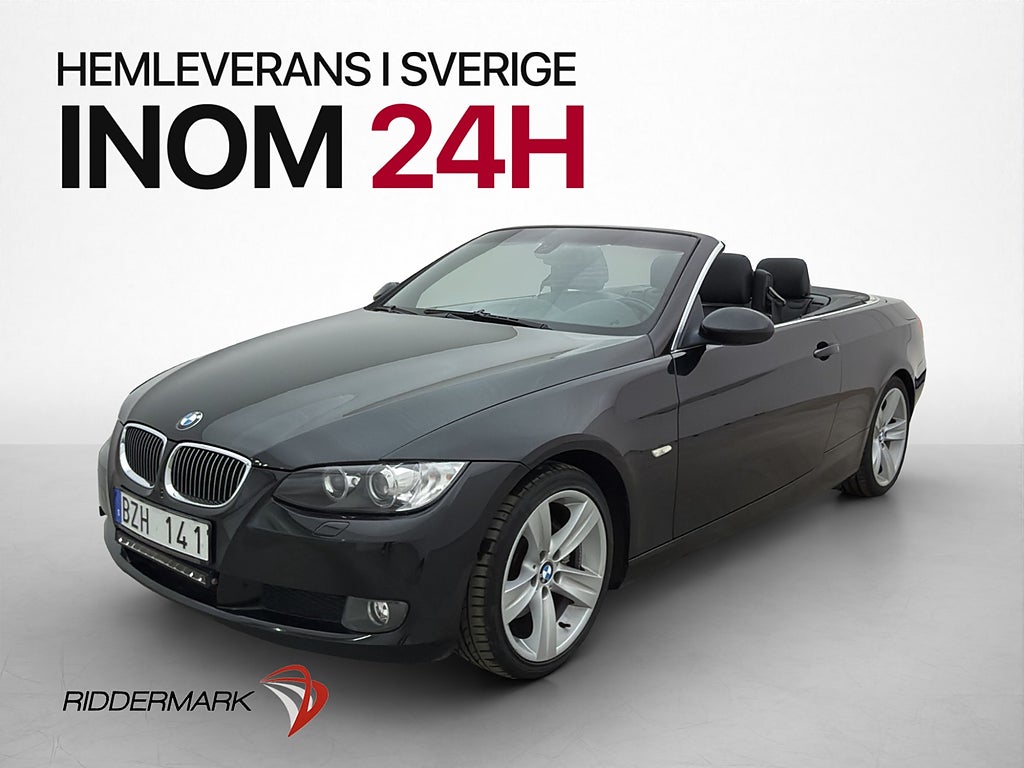 BMW 325 i Convertible 218hk Comfort Navi Skinn P-Sensorer