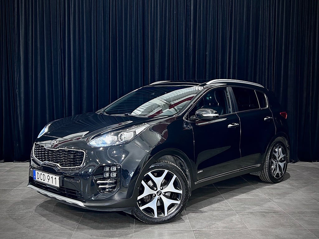 Kia Sportage 2.0 CRDi AWD GT-Line PANO JBL KAMERA SKINN GPS KEYLESS