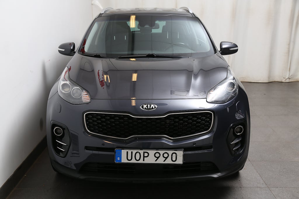 Kia Sportage 1,7 CRDi 141hk Special Edition Aut 1ägare Skinn 19" 2017