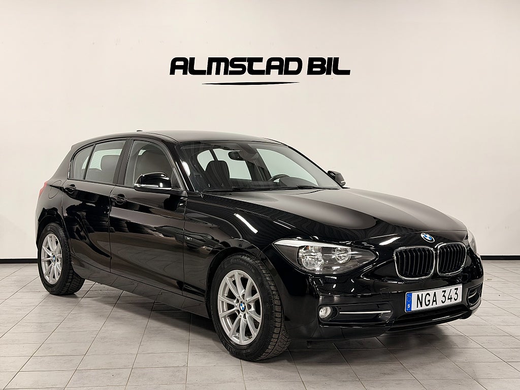 BMW 118d 5-dörrars Sport line Få Ägare Toppskick