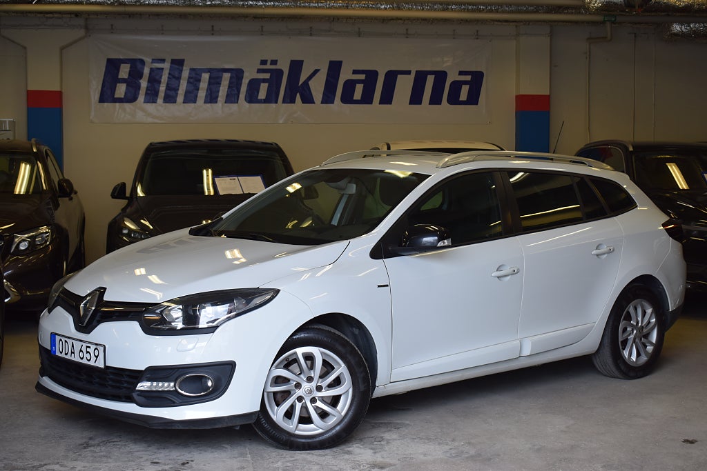 Renault Mégane Grandtour 1.5 dCi LIMITED BES TILL 270930/ BT/ PDC/ S&V