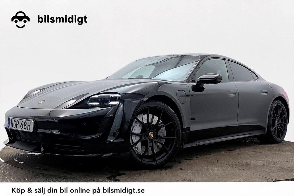 Porsche Taycan Turbo DD PASM Pano BOSE Sport-Chrono 360° PDLS+ 625hk