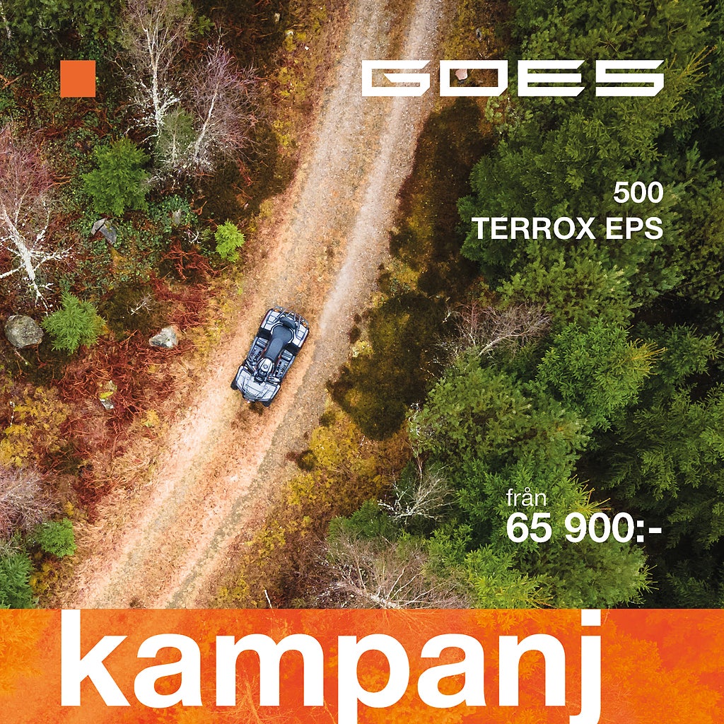 Goes FYRHJULING 500 TERROX L EPS BY CFMOTO KAMPANJ !