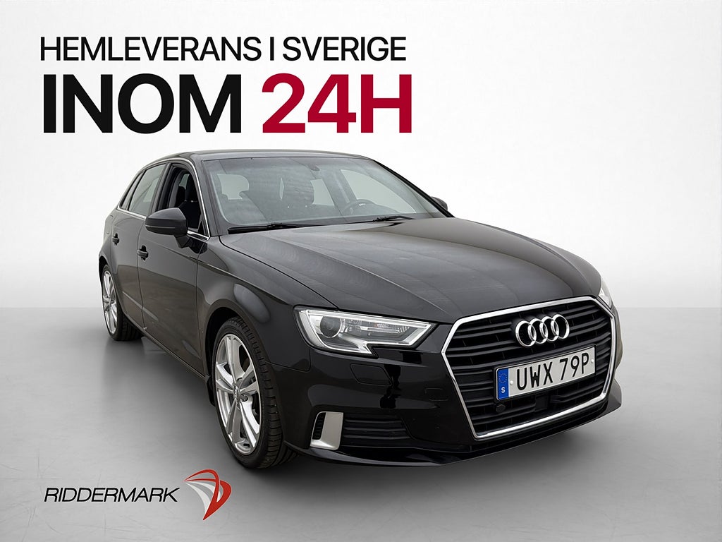 Audi A3 35 TFSI Proline Drag M/K-Värm Sensorer Adaptiv-Fart