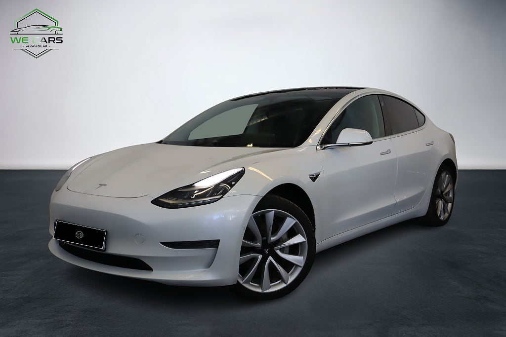 Tesla Model 3 Long Range AWD Panorama Kamera Premium Ljud 440hk