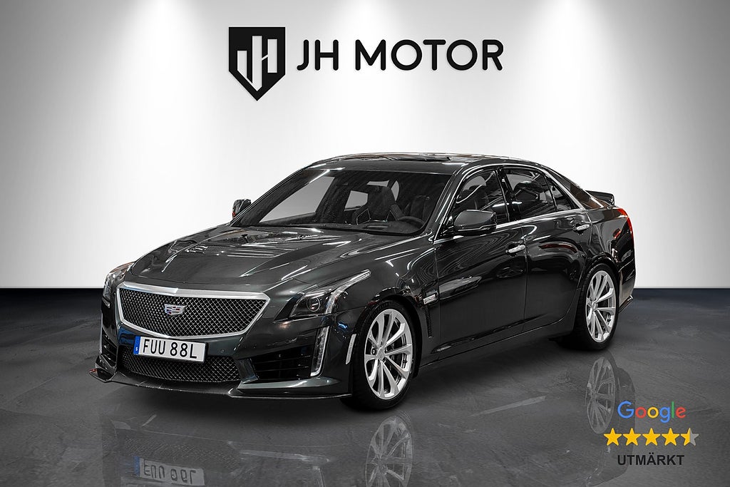 Cadillac CTS -V V8 Kompressor 649hk Carbon Lågmil/Kamera/Navi