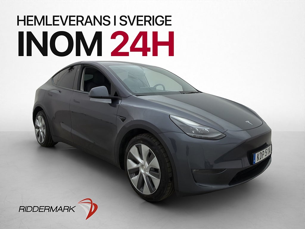 Tesla Model Y Long Range AWD Svensksåld Panorama